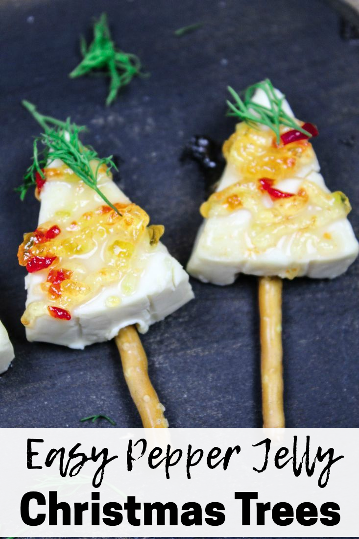 Easy Pepper Jelly Christmas Trees