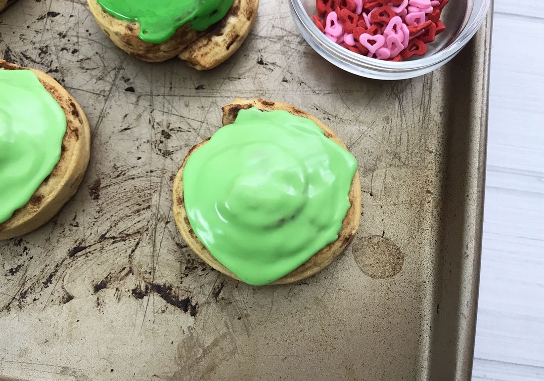 Grinch Cinnamon Rolls