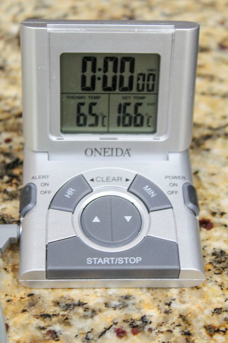 Oneida Digital Probe Cooking Thermometer with Timer