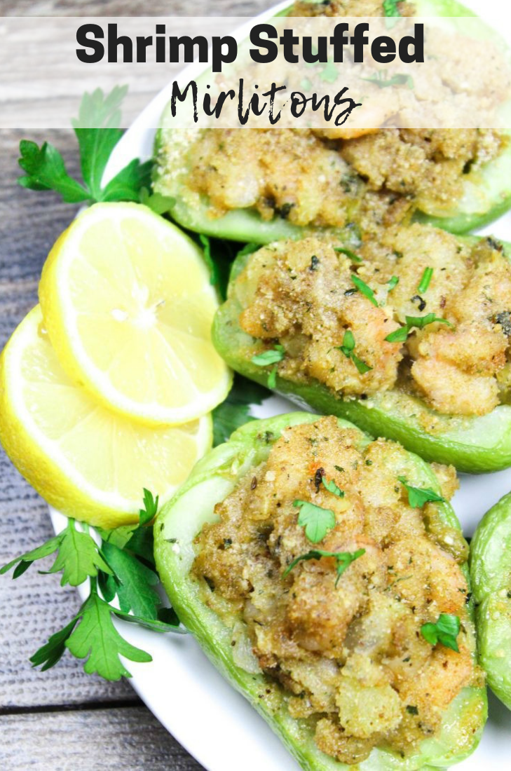 Shrimp Stuffed Mirlitons