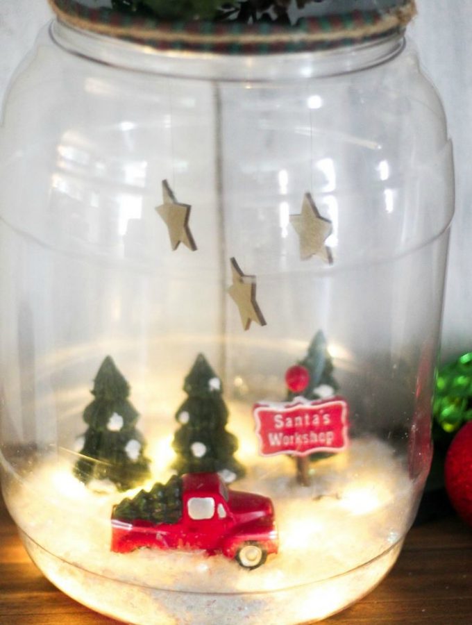 How To Make A Waterless Snow Globe