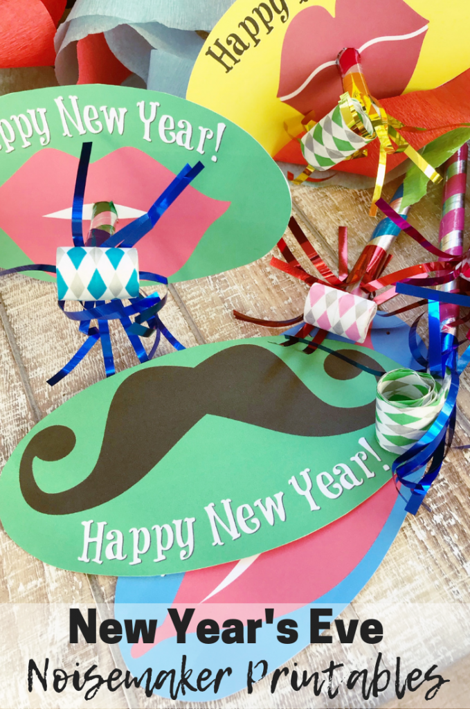 New Year's Eve Noisemaker Printables