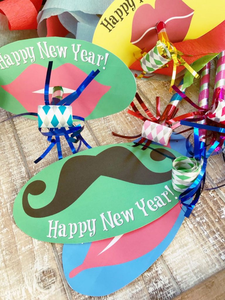 New Year's Eve Noisemaker Printables