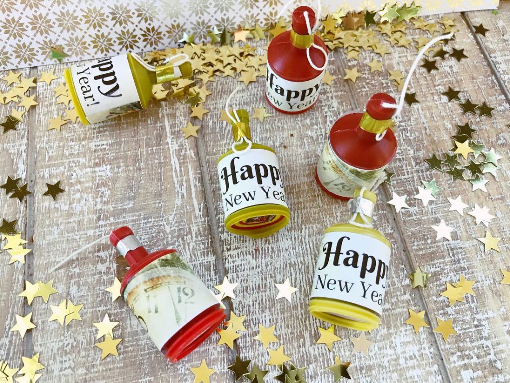 New Year's Eve Party Popper Printables