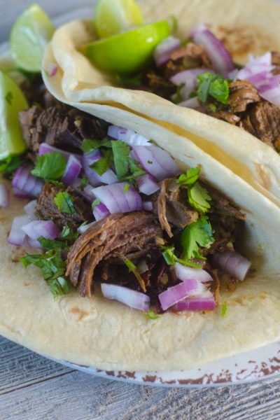 Instant Pot Beef Barbacoa Tacos