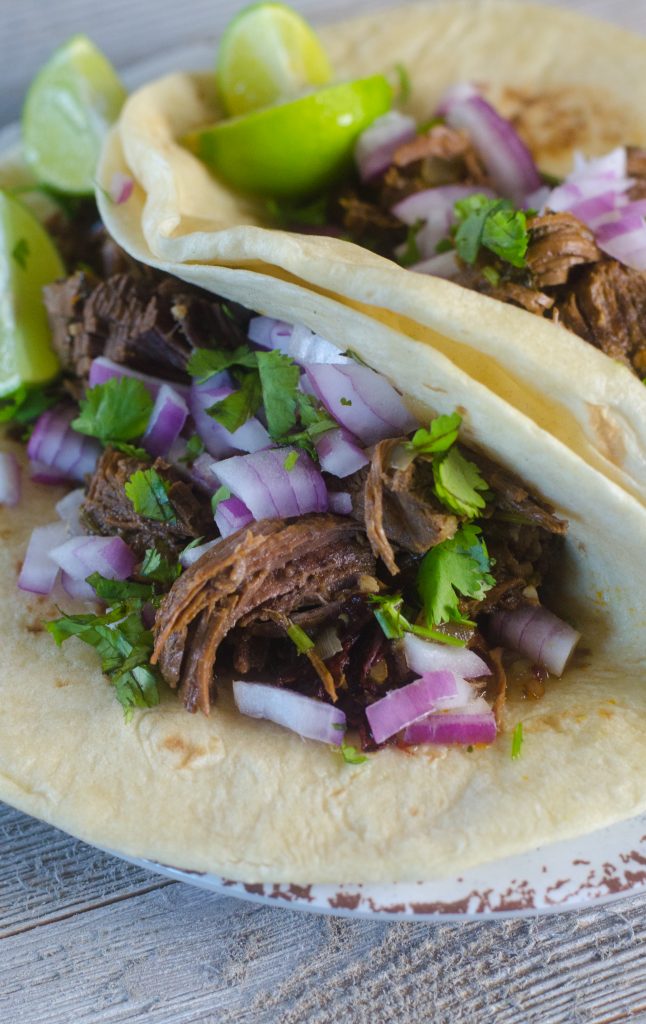 Instant Pot Beef Barbacoa Tacos