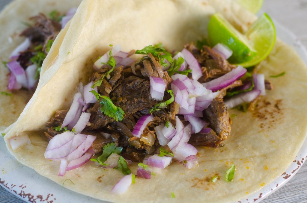 Instant Pot Beef Barbacoa Tacos