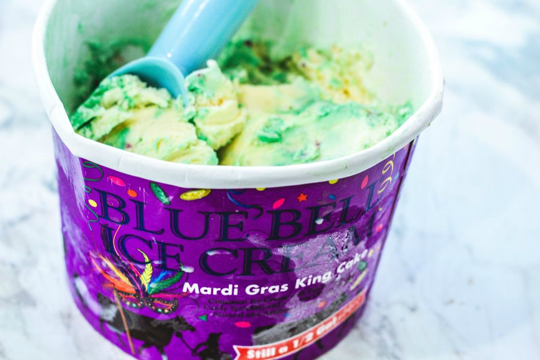 blue bell mardi gras ice cream 2025