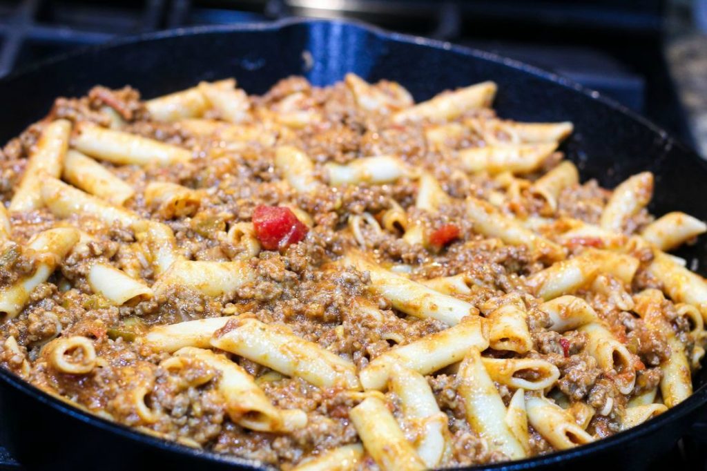 Cheesy Taco Penne Ziti