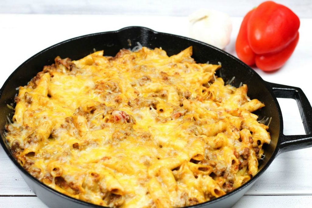 Cheesy Taco Penne Ziti