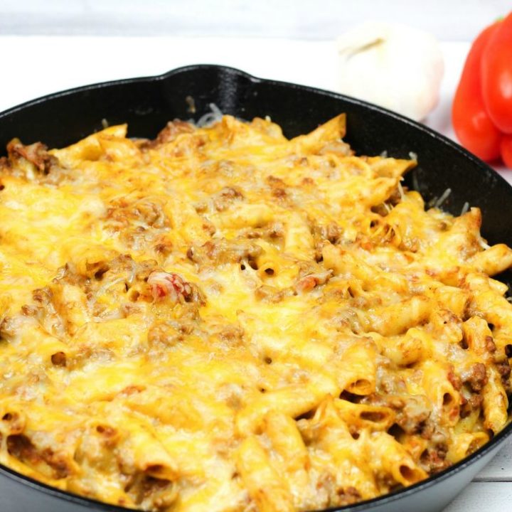 Cheesy Taco Penne Ziti