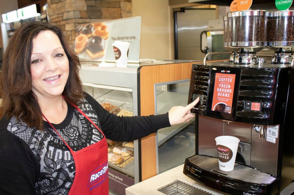 RaceTrac Bean To Cup Coffee Machines - This Ole Mom