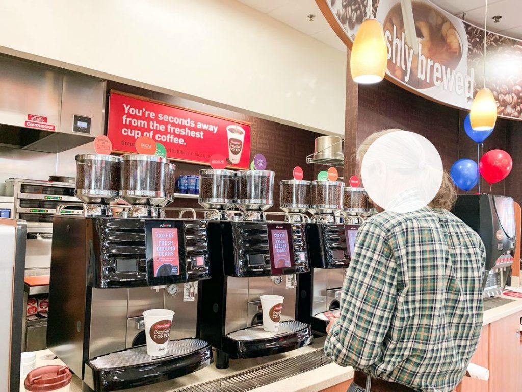 RaceTrac Bean To Cup Coffee Machines - This Ole Mom