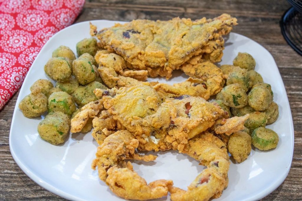 Fried Soft-Shell Crabs