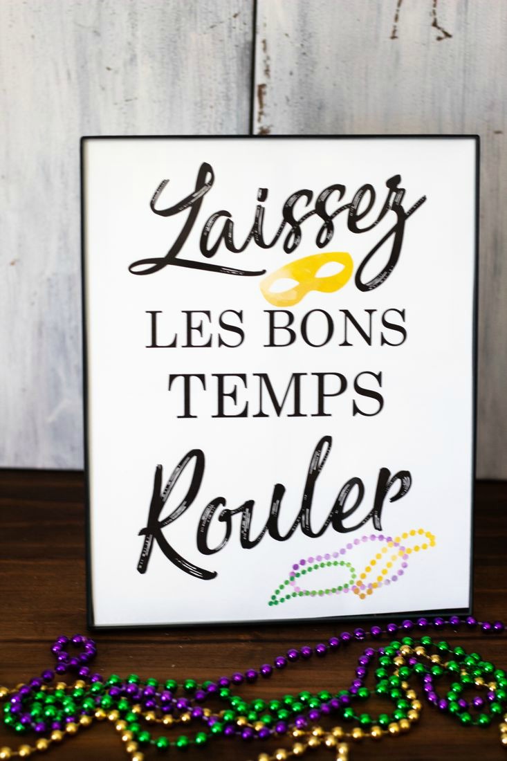 Mardi Gras Printables - This Ole Mom