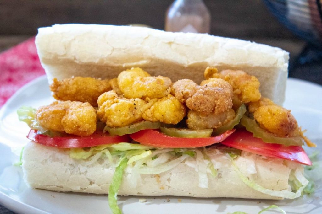 Shrimp Po Boy Recipe with Cajun Remoulade - Simply Whisked