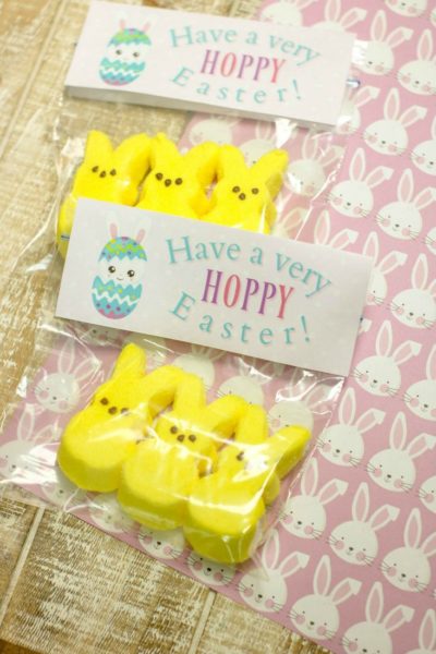 Easter Printable Bag Toppers