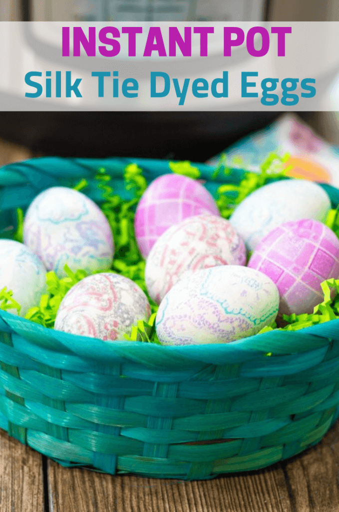 Instant Pot Tie Dyed Eggs 