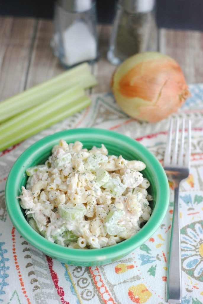 Pasta and Chicken Salad 