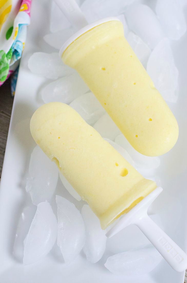 Boozy Dole Whip Popsicles