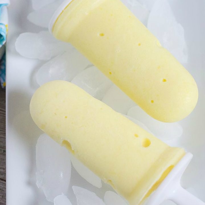 Dole Whip Boozy Popsicles