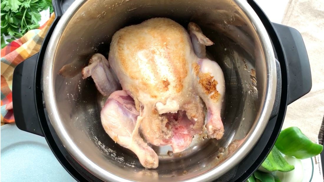 Instant Pot Cajun Whole Chicken This Ole Mom