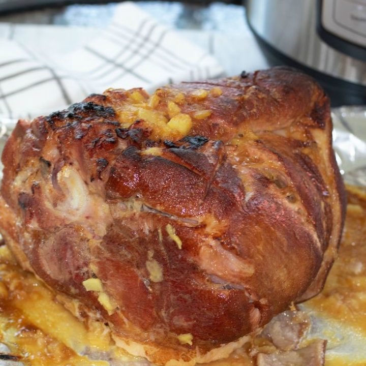Instant Pot Pineapple Dijon Ham