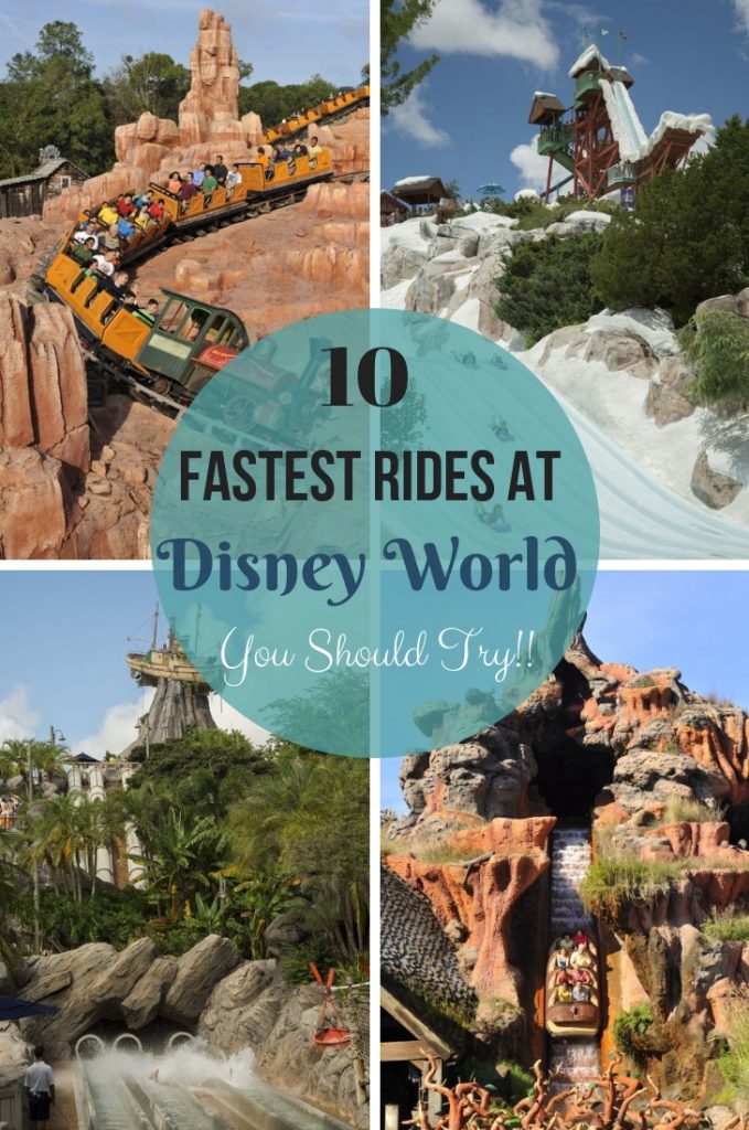 Fastest Rides at Walt Disney World