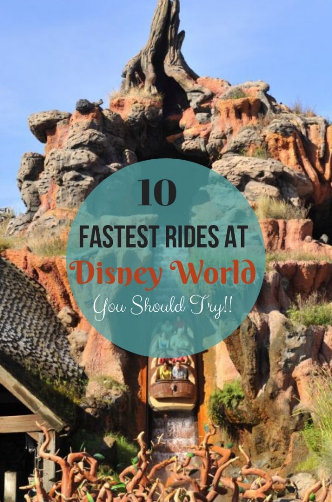 Fastest Rides at Walt Disney World