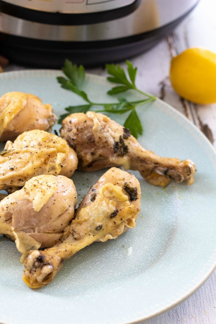 Instant Pot Chicken Legs - This Ole Mom