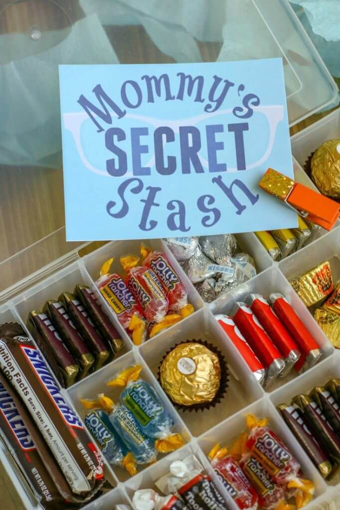 Mommy's Secret Candy Stash Box