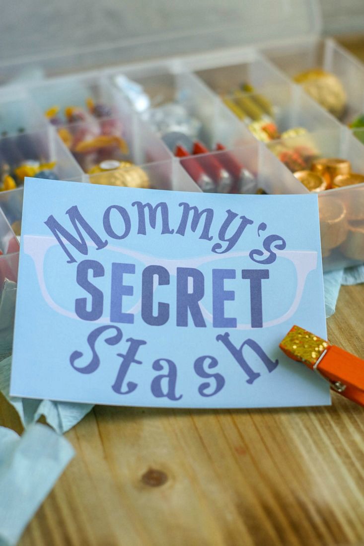 Mommy's Secret Candy Stash Box This Ole Mom
