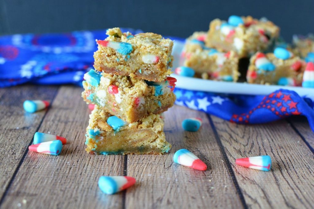 Patriotic Cookie Bars