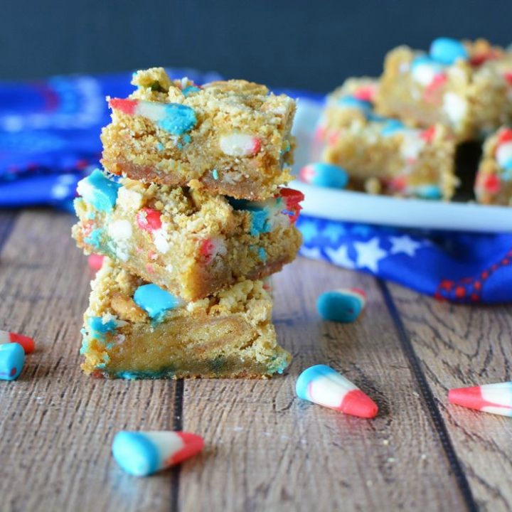 Patriotic Cookie Bars