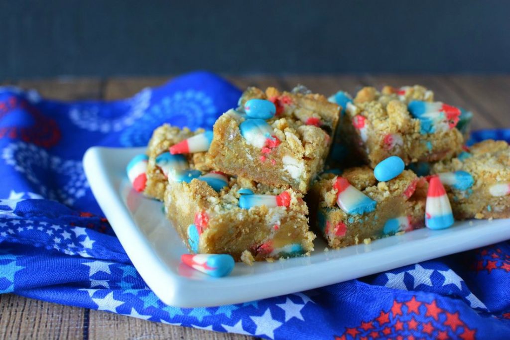 Patriotic Cookie Bars