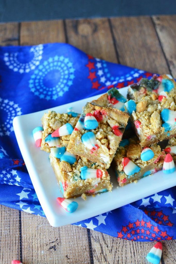 Patriotic Cookie Bars