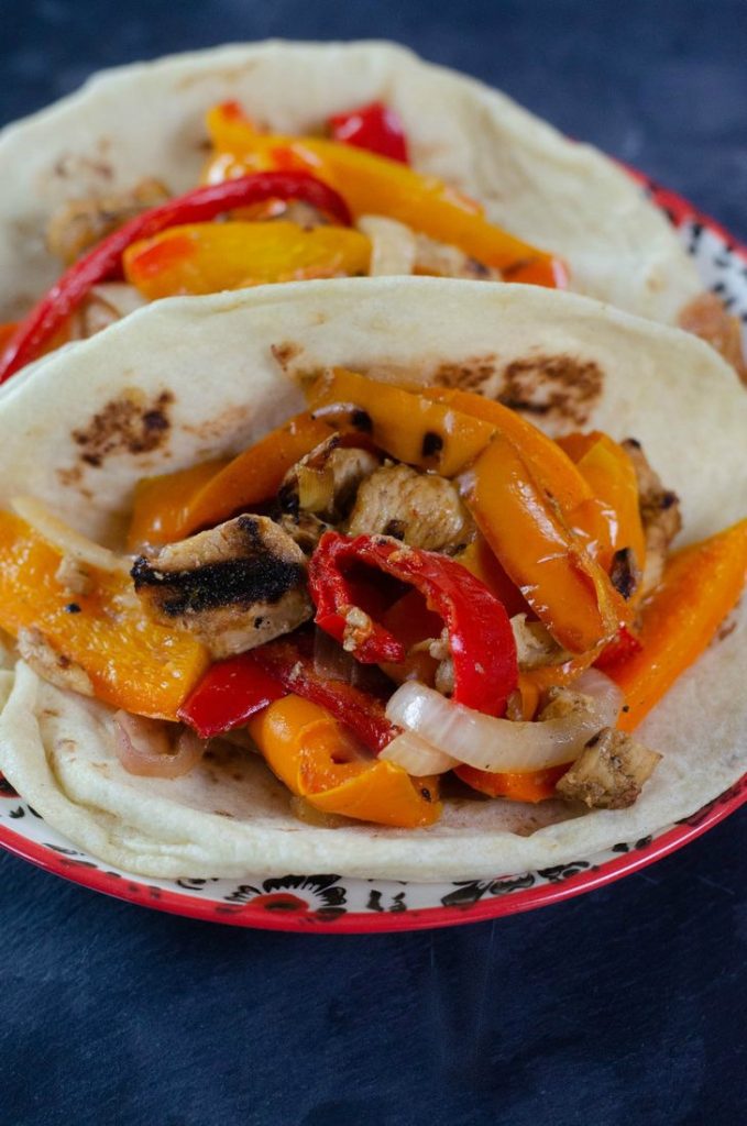 Skillet Chicken Fajitas 