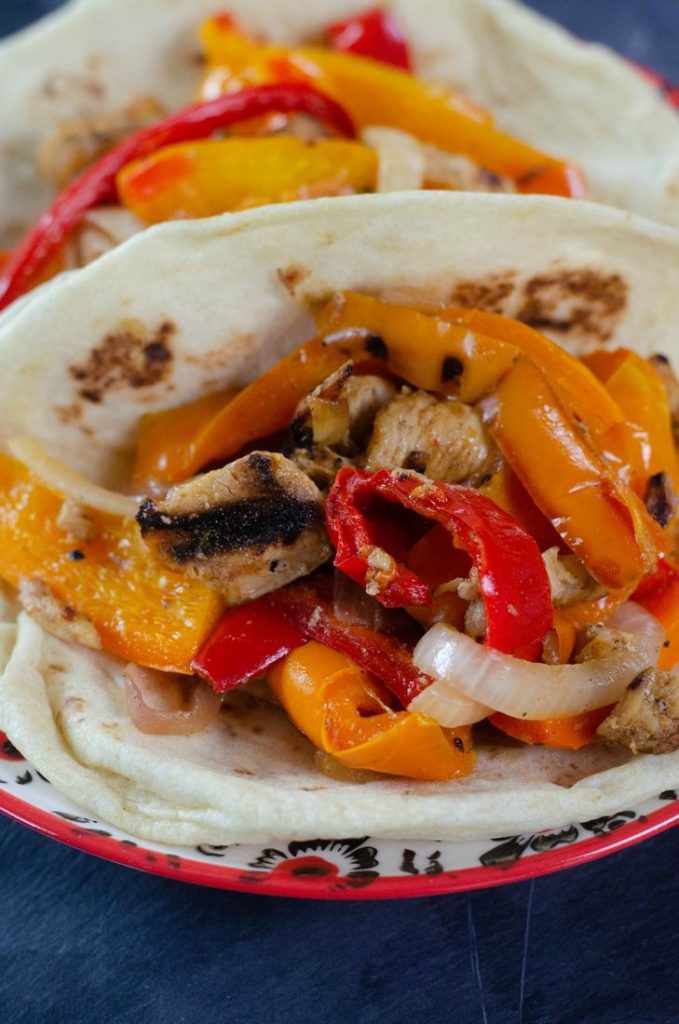 Skillet Chicken Fajitas 