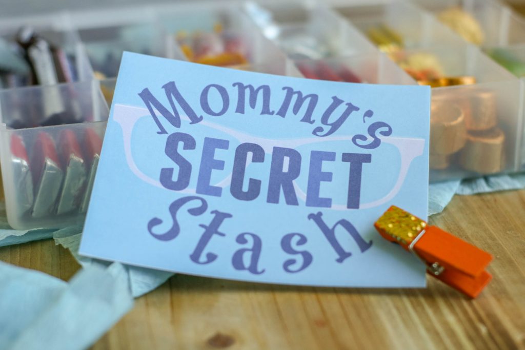 Mommy's Secret Candy Stash Box