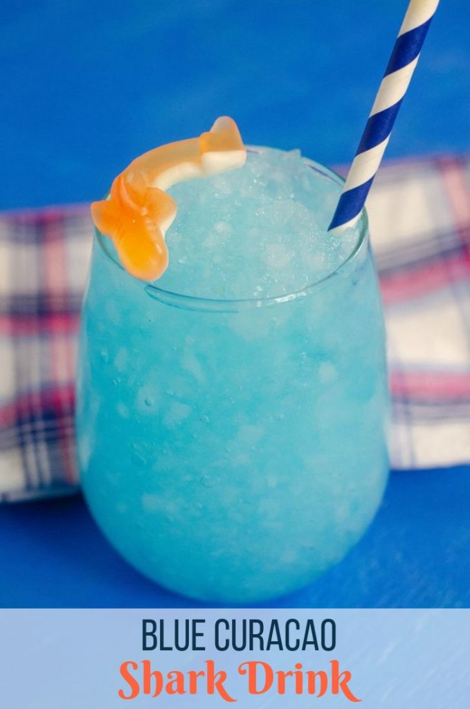 Blue Curacao Shark Drink