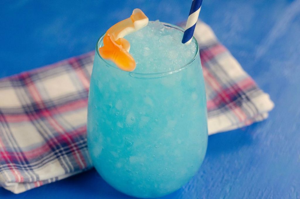 Blue Curacao Shark Drink