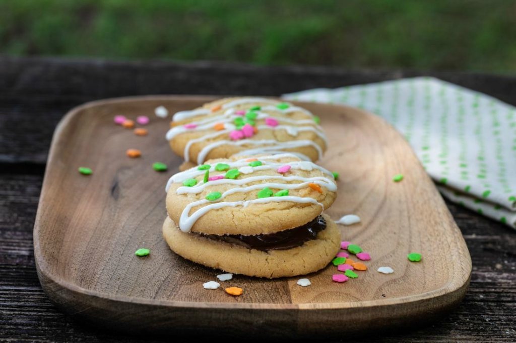 Campfire Sugar Cookies S'mores