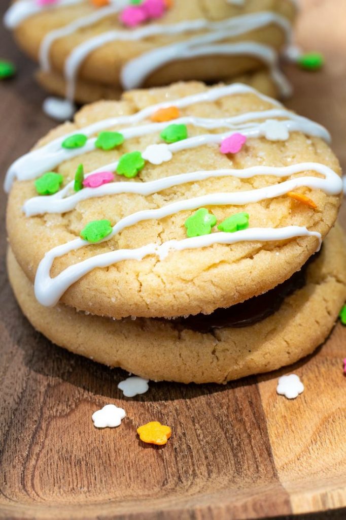 Campfire Sugar Cookies S'mores