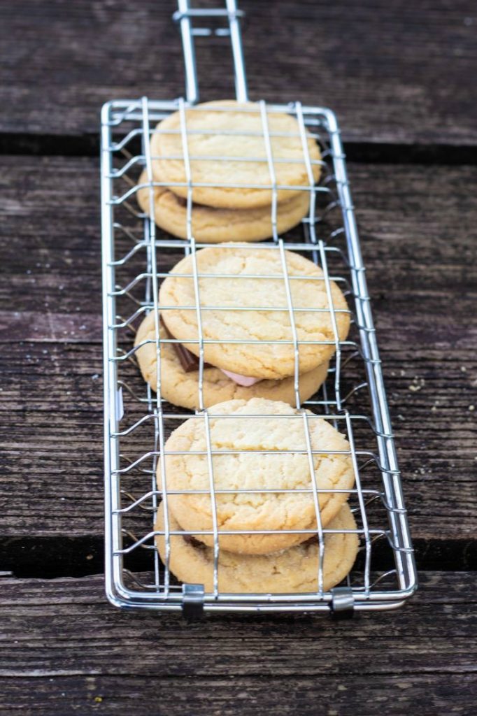 Campfire Sugar Cookies S'mores