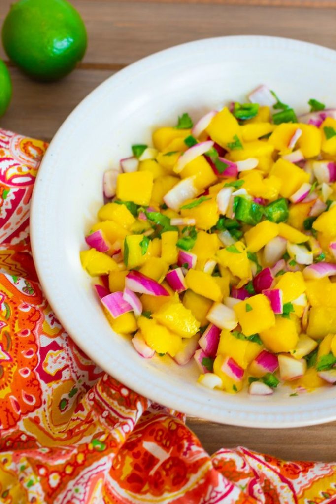 Spicy Mango Salsa 