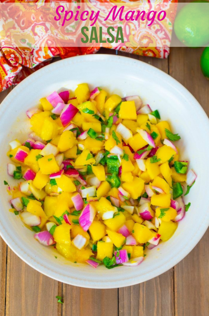 Spicy Mango Salsa 