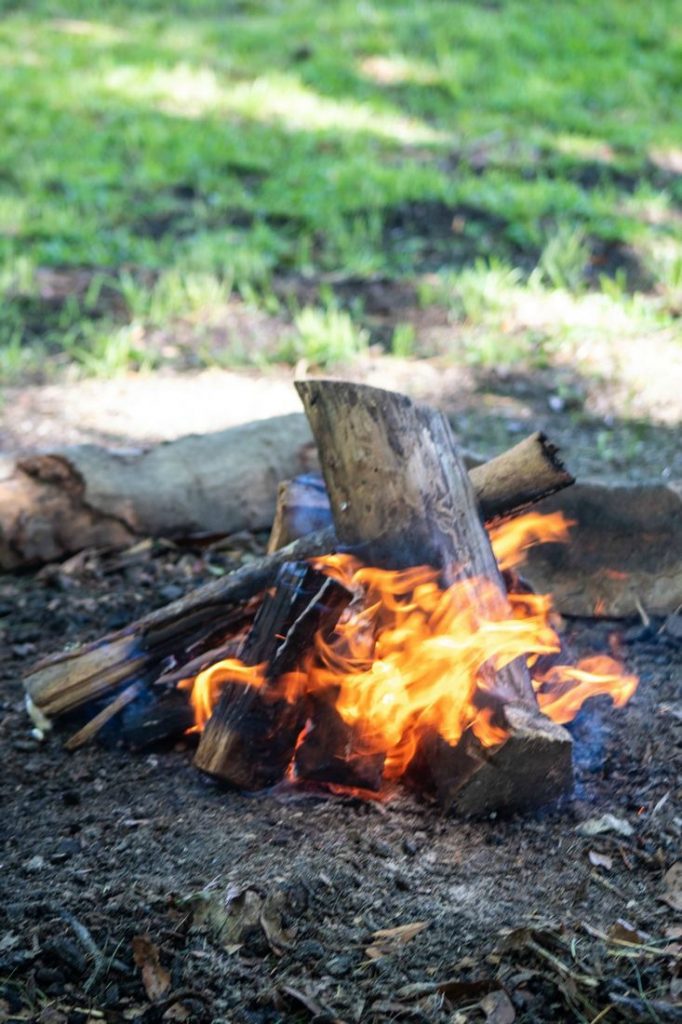 Campfire Zucchini Foil Packets