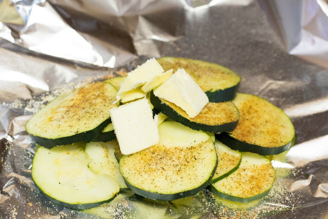Campfire Zucchini Foil Packets This Ole Mom