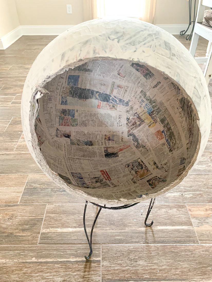 Yoda Paper Mache Head This Ole Mom