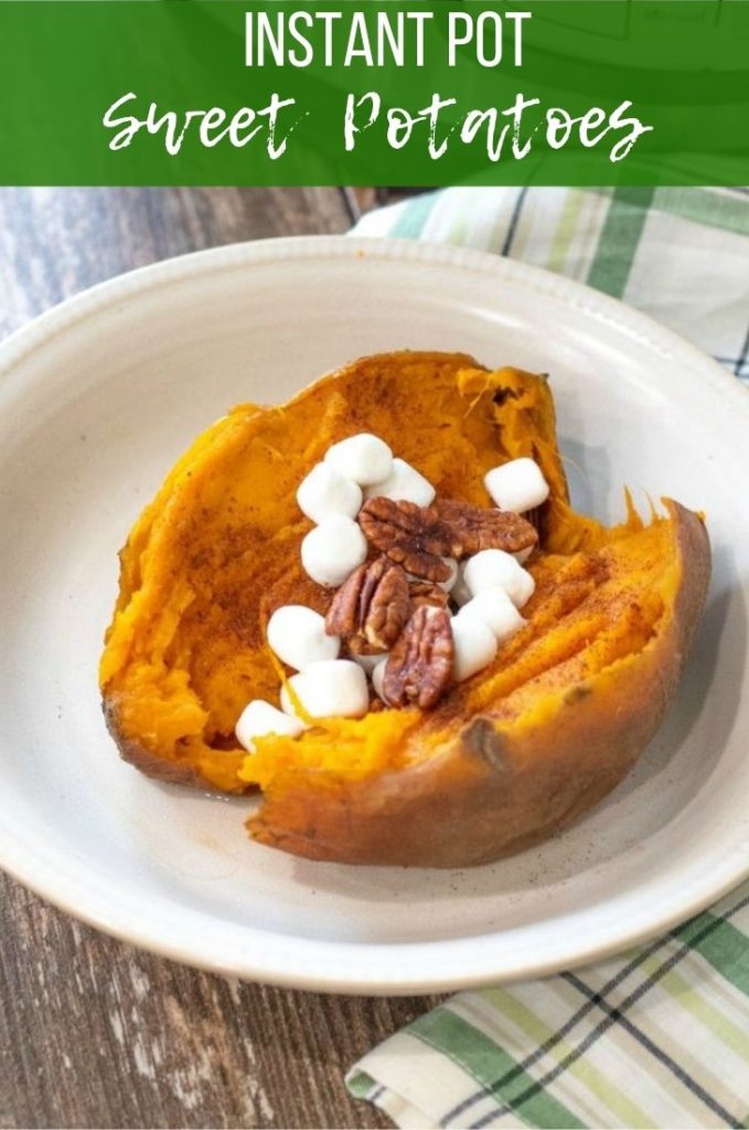 Instant Pot sweet Potatoes